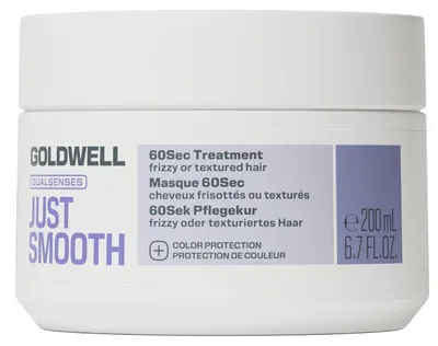 Imagen del producto de Goldwell Dualsenses Tratamiento Express "Just Smooth" para cabello liso, 200 ml