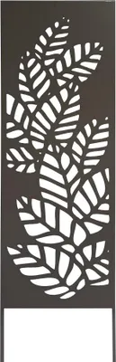 Immagine prodotto di Graticcio decorativo in metallo per piantare ATHEA - 0,33 x 1,20 m - Marrone