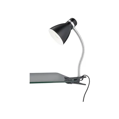 Immagine prodotto di Lampada da tavolo a clip Harvey RL nera classica E27