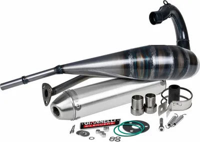 Produktbild von Auspuffanlage Giannelli Enduro mit Zulassung, Aluminium für Aprilia RX / SX 50 99-04