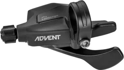 Image de Microshift Advent Trail Trigger Levier de vitesses droit Argent 9s Argent 9s