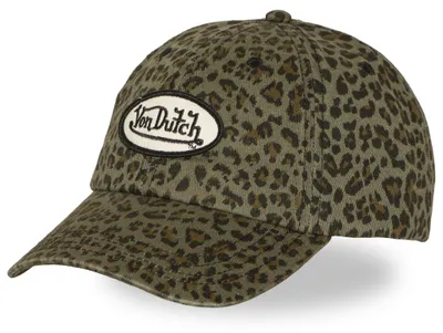 Produktbild von Von Dutch Damen Baseball Cap - leopard khaki
