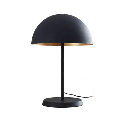 Produktbild von Lindby Tischleuchte Idalene, Höhe 51 cm, schwarz, Metall