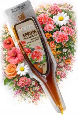 Produktbild von BIOPON -Düngerserum für Topfpflanzen, 40 ml, organisch, langanhaltende Nährstoffabgabe