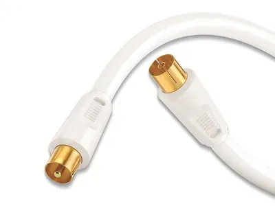 Produktbild von SONERO Antennenanschlusskabel 1 m, weiß