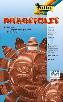Produktbild von KNORR PRANDELL 218260060 Prägefolie 185 x 29 cm Aluminium kupferfarben