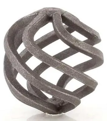 Produktbild von LogistSystem 1 Stück Zaundekoration Zaunkörbe Metallkörbe Zierkörbe Korb 6x6 H=70mm 12.010