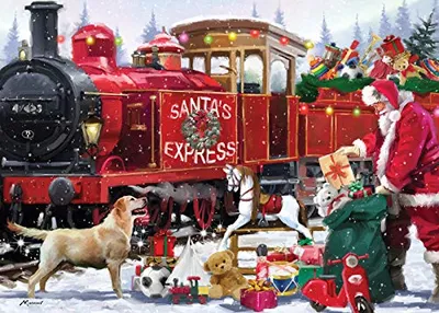Produktbild von Santas Express 1000 Piece Jigsaw