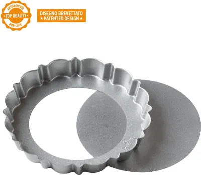 Image de Moule à tarte en métal pour mazurka 30 cm DECORA