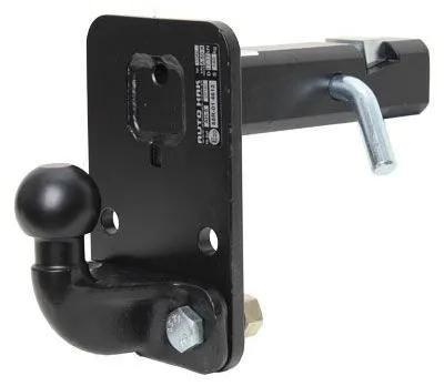 Image de AHAKA Tiroir pour attelage de remorque pour prise US 2 Dispositif d'attelage de remorque US Prise d'attelage de remorque avec adaptateur (convient aussi pour l'unité de stabilisation ALKO)