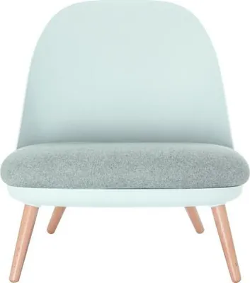 Image de Fauteuil Cocoon Design moderne blanc blanc.