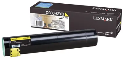 Produktbild von Lexmark Rückgabe Toner Gelb f. C935 / 24.000 Seiten