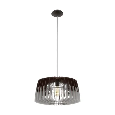 Produktbild von EGLO Artana, Flexible Halterung, Schwarz, Grau, Nickel, Schwarz, Grau, Stahl, Holz, Holz, Drinnen