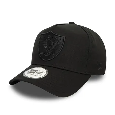 Produktbild von New Era 9FORTY E-Frame Trucker Cap Las Vegas Raiders Monochrome black/black