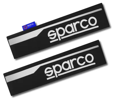 Image de SPARCO Protection de ceinture de sécurité Coussin de protection de ceinture Gris 2x