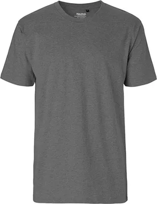 Produktbild von Neutral O60001 | Herren Classic T-Shirt / 100% Fairtrade Baumwolle - Farbe: Dark Heather - Größe: M