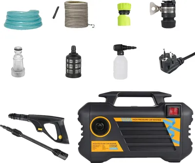 Image de Nettoyeur haute pression, moteur de 3 000 W, 3 modes de pulvérisation, 1 kit, alimentation électrique