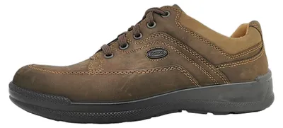 Immagine prodotto di Jomos, 12 paia di scarpe da uomo, adatte a solette intercambiabili, stringate, color marrone, per il tempo libero