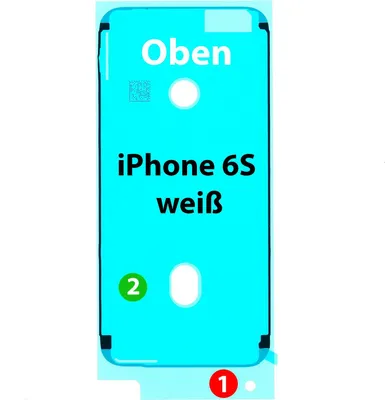 Produktbild von Klebefolie Display für Apple iPhone 6S Klebepad Kleberahmen Klebestreifen, Display Rahmen Kleber