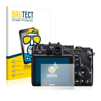 Produktbild von 2x BROTECT Schutzfolie für Nikon Coolpix S7000 Displayschutz Displayschutzfolie Folie Matt Entspiegelungsfolie
