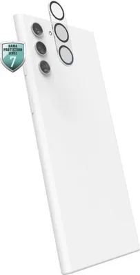Productafbeelding van HAMA beschermglas voor camera van de Samsung Galaxy S23 FE, transparant/zwart