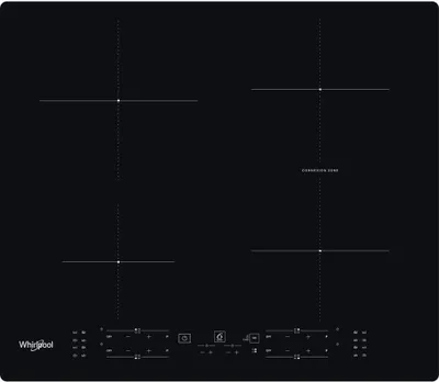 Image de Table de cuisson à induction 60cm 4 feux 7200w noir - Whirlpool - WBB8360NE -