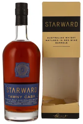 Produktbild von Starward Tawny Cask 2018/2022 + Box 700ml 50% Vol.