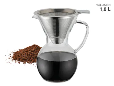 Produktbild von WEIS Kaffeebereiter Pour Over 600ml inkl. Filter
