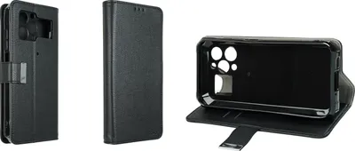 Obrázok produktu pre caseroxx puzdro na mobilný telefón kompatibilné s Blackview BL8000 Knižková taška Wallet Case v čierna