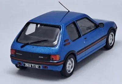 Produktbild von PEUGEOT 205 GTI 1.9 Blau-metallisch, ODE139, Maßstab1/43, ODEON