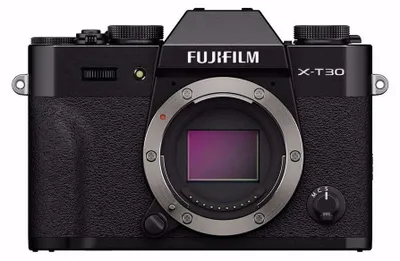 Produktbild von Fujifilm X -T30 III, 26,1 MP, 9600 x 2160 Pixel, X-Trans CMOS 4, 6.2K, Touchscreen, Schwarz