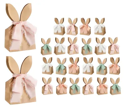 Image de Sacs cadeaux Pasen avec 24 sachets de friandises