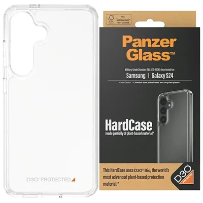Zdjęcie produktu dla PanzerGlass ® HardCase Transparent w. D3O® Samsung Galaxy S24, Pokrowiec, Samsung, Samsung - Galaxy S24, Przezroczysty