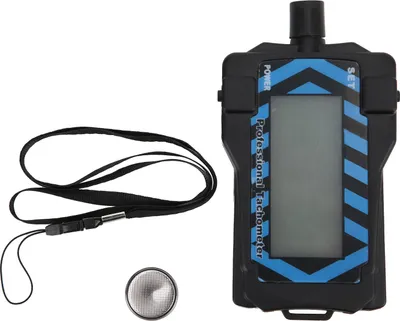 Obrázek produktu pro Tester otáček vrtule se šňůrkou 2-9 RC Digitální LED ruční tachometr pro drony