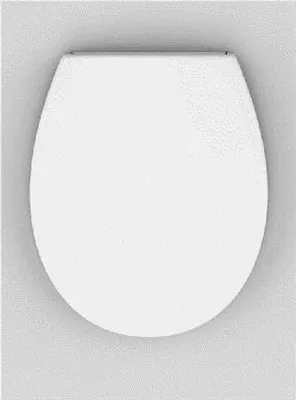 Produktbild von Haro WC-Sitz Como SoftClose Excentersch. Edelstahl C2702Y weiß alpin