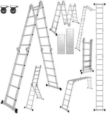Immagine prodotto di Scala telescopica in alluminio, 4x5