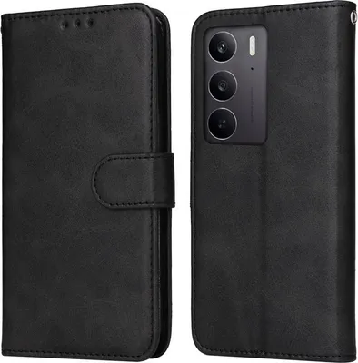 Produktbild von OPPO A5 5G Hülle - Coverup Klapphülle - Schwarz