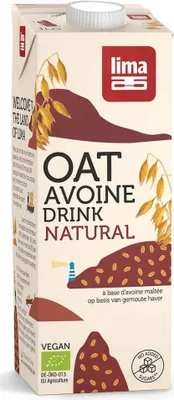 Obrázek produktu pro LIMA 480601, Ovesný nápoj, 1000 l, 1 kusů, 48 kcal, 200 kJ, 1,3 g