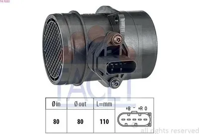 Produktbild von FACET 10.1222 Luftmassenmesser LMM für AUDI A3 Schrägheck (8L1) Luftmengenmesser