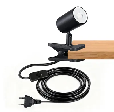Immagine prodotto di Immax PUNTO-1 KLIP, faretto per lampadina GU10, nero