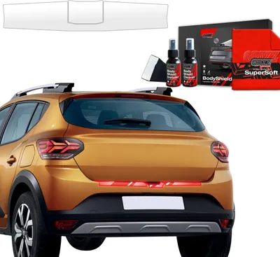 Obrázok produktu pre Ochranná fólia Grizz Protector na zadný nárazník – Dacia Sandero (2020–2025)
