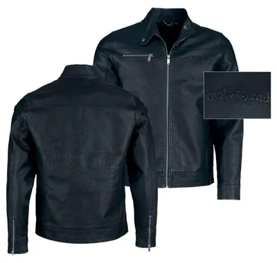 Produktbild von Motörhead Kunstlederjacke Herren EMP Signature Collection schwarz XXL