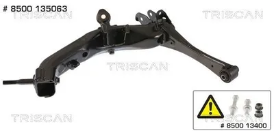 Produktbild von TRISCAN 8500 135063 Querlenker für TOYOTA AVENSIS Kombi (T25)
