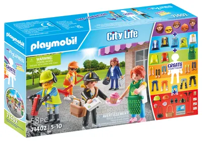 Produktbild von PLAYMOBIL My Figures 71402 My Figures: City Life