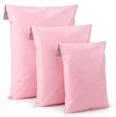 Versandtaschen rosa 60 Stück 3 Größen selbstklebend