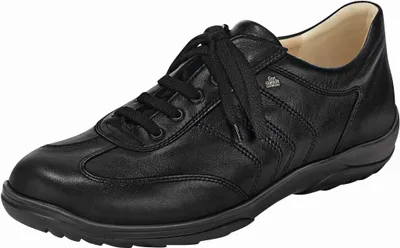 Immagine prodotto di Finn Comfort, Syracuse, uomo, scarpa stringata, pelle, nero, nuovo - scarpe da ginnastica / scarpa stringata da uomo, nero