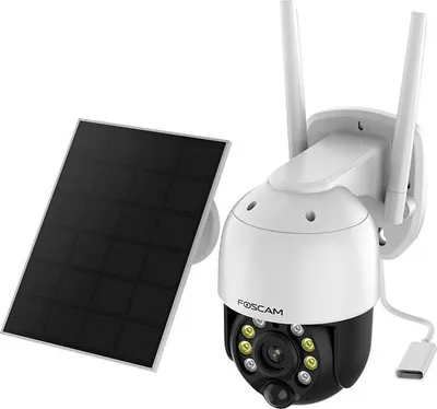 Obrázek produktu pro Foscam 4MP Outdoor Solar Camera, white