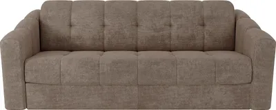 Produktbild von Schlafsofa mit Matratze 4-Sitzer - Strukturstoff - Taupe - Liegefläche 160 cm - Matratze 14 cm - DARIELO