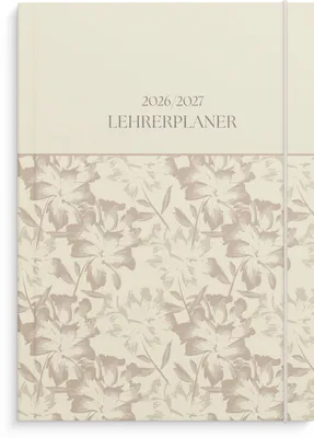 Produktbild von Lehrerkalender 26/27 A5 Wochenübersicht auf 2 Seiten mit Elastikband und Bandmarker