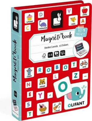 Immagine prodotto di Libro magnetico Janod alfabeto
